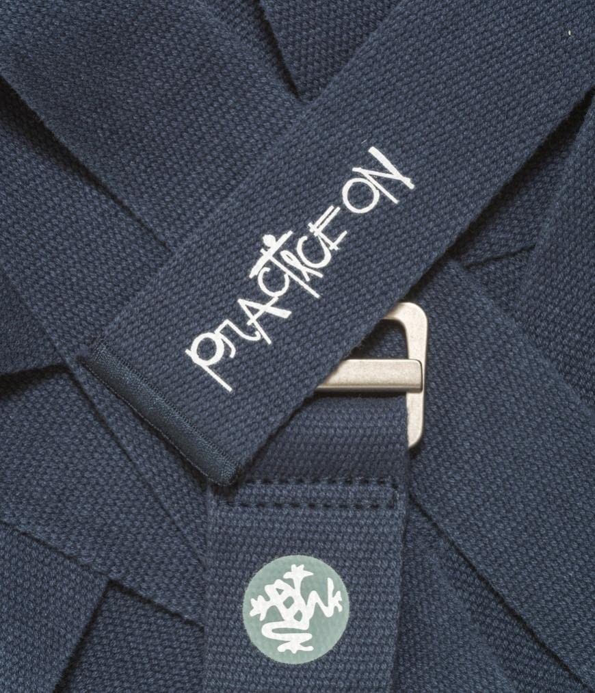 Manduka Align – Secure Slip Support Midnight Blue 1.75 Inch Wide 10