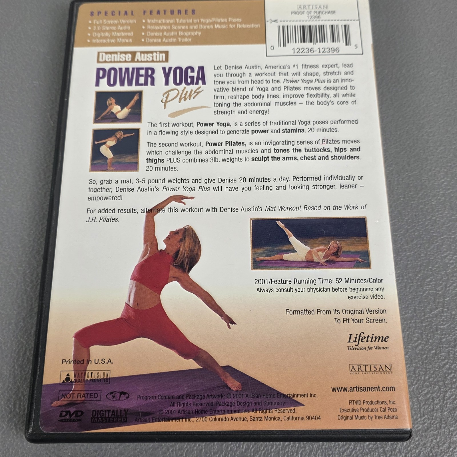 Fitness DVD Lot: Pilates, Yoga, Dance Aerobics – Mari Winsor, Denise Austin