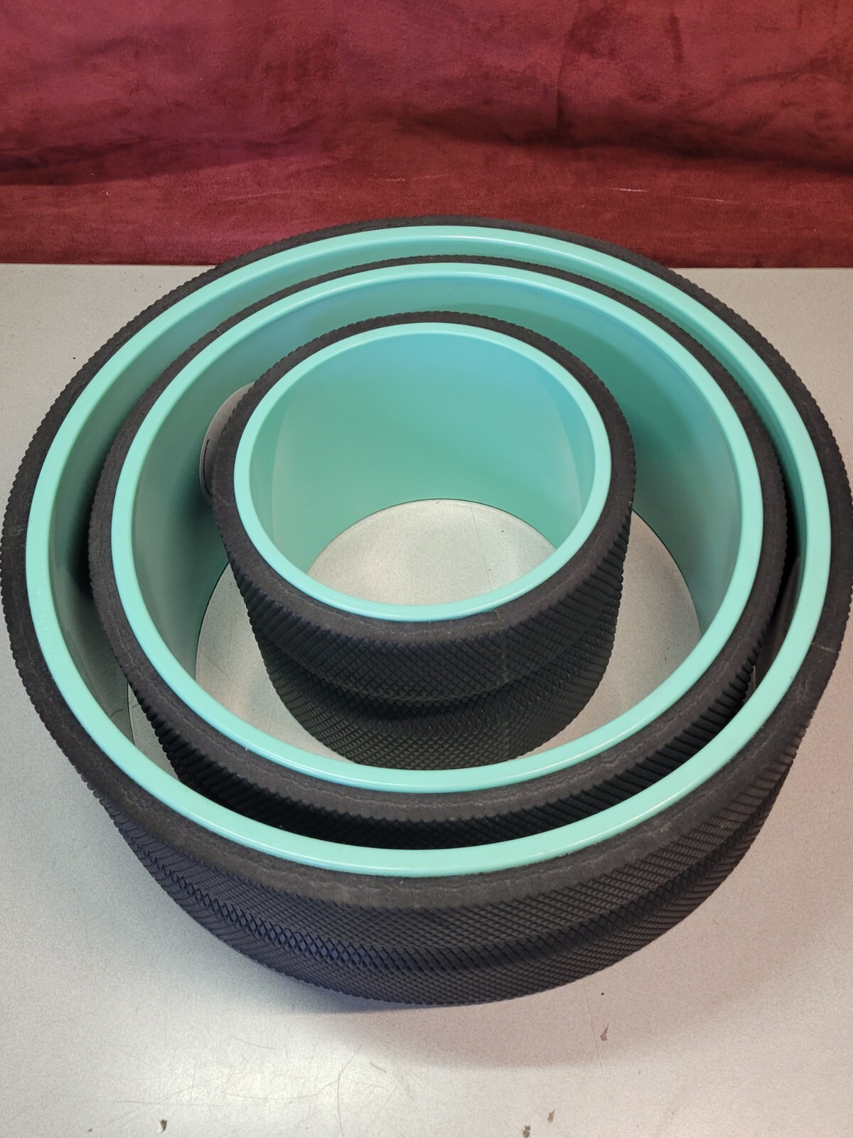 Chirp Wheel + 3 Pack Rolling Exercise Wheels for Back Pain Relief 12&Prime; 10&Prime; & 6&Prime;