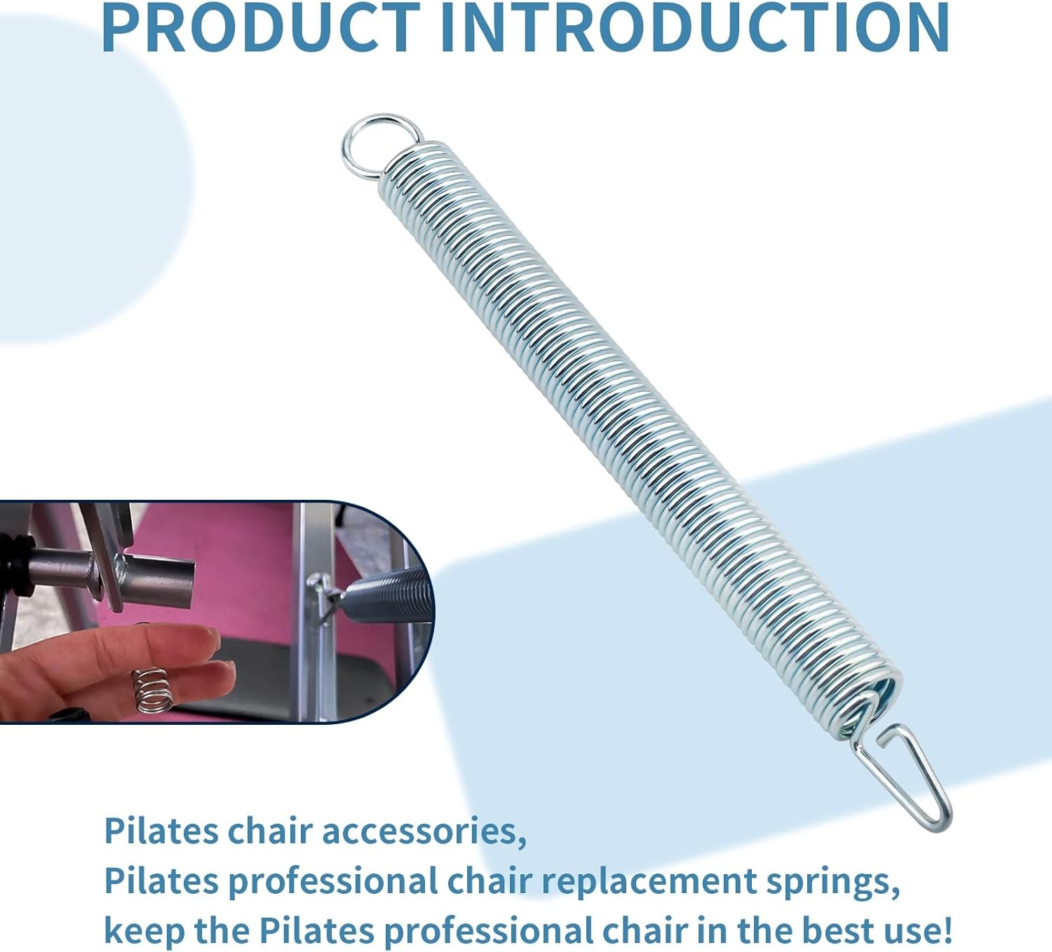 Pilates Pro Chair Replacement Springs 2-Pack Extra Resistance