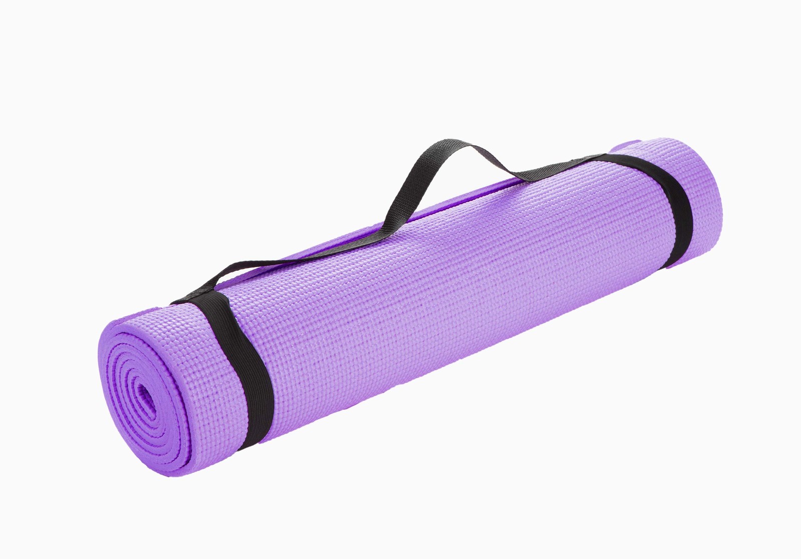 YOGAPVC-PUR All Purpose Extra Thick Yoga Fitness & Exercise Mats with Carryin…