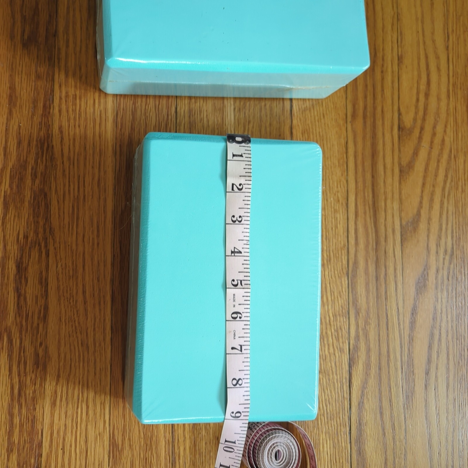 Set of 2 High Density Yoga Blocks, 9&Prime;x6&Prime;x4&Prime; Each, Pair (Green)