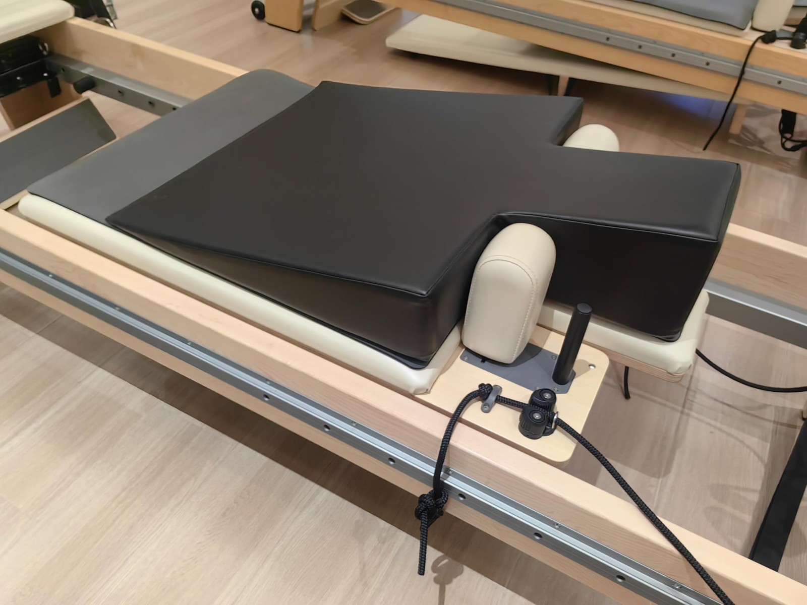 Large Upholstered Wedge, Exercise Equipment for Pilates Reformer, Workout Pad…