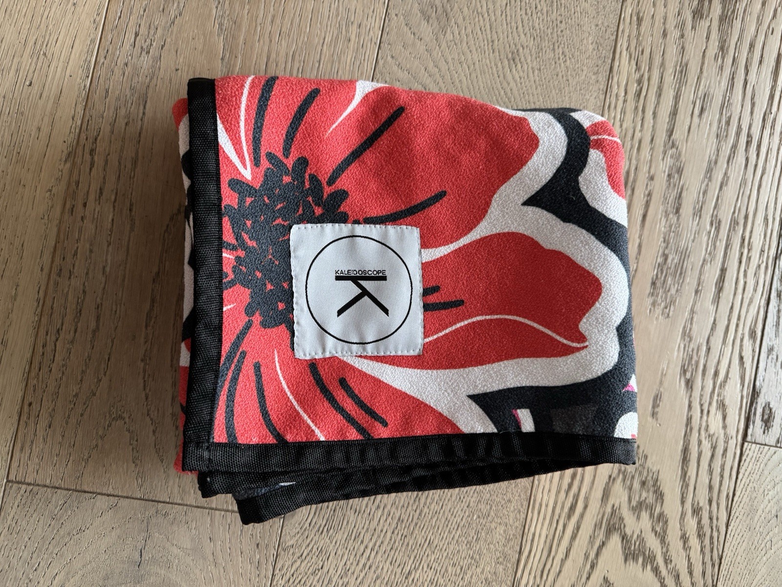 Kaleidoscope Fiery Fusion yoga towel