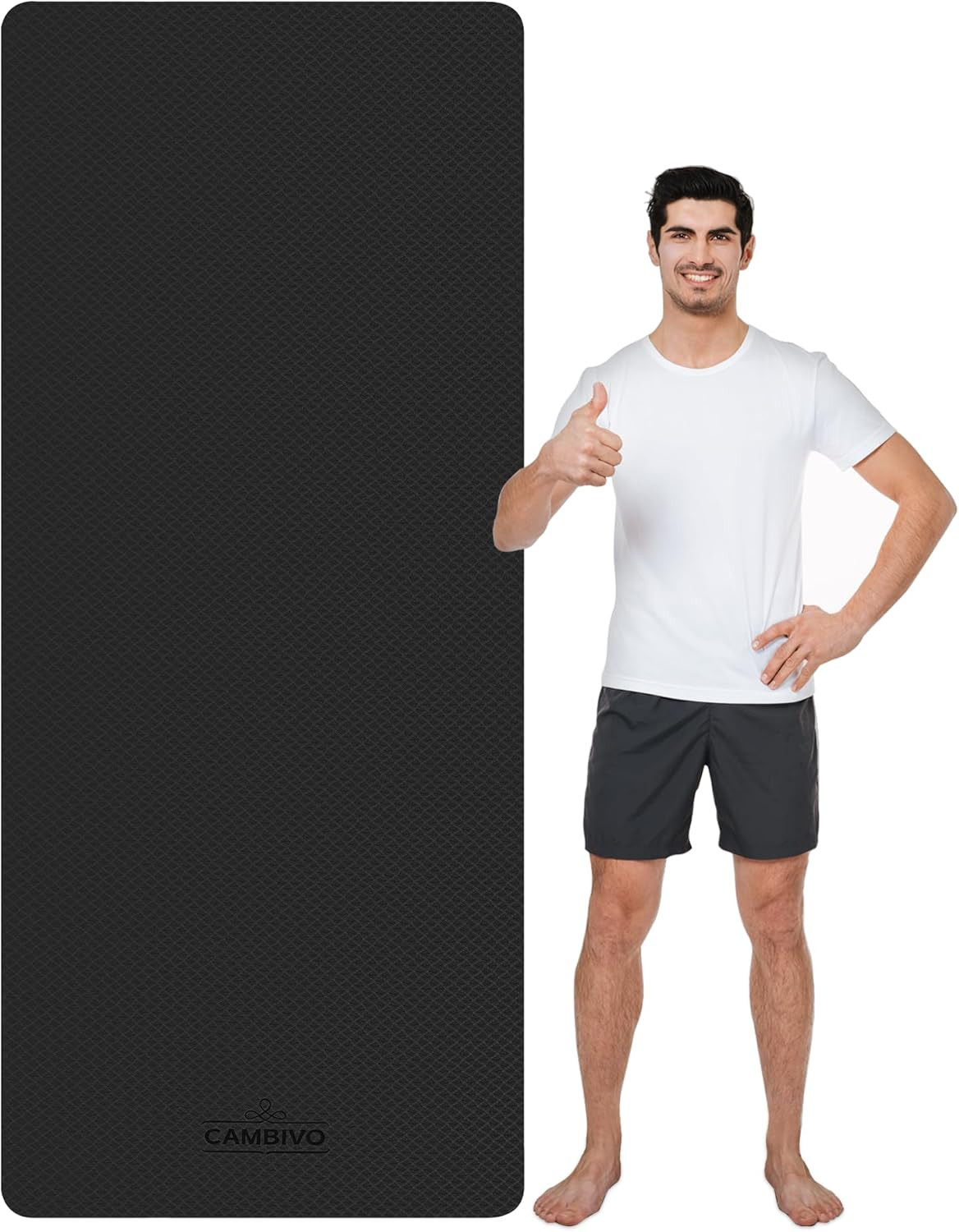 Extra Wide Yoga Mat for Women and Men (72&Prime;/84&Prime;X 32&Prime;X 1/4&Prime;) TPE Workout Mat, Non-