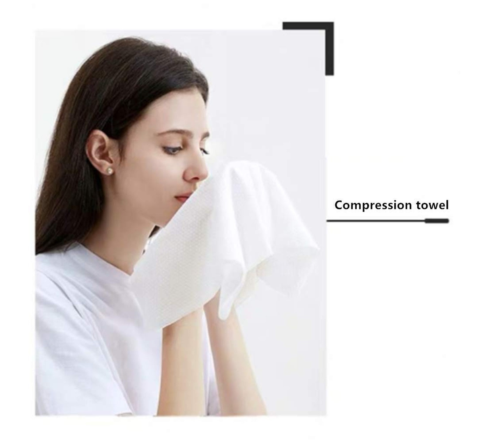 Compressed Towel,Super Soft Compressed Wipe, Durable, Reusable Towels for Tra…