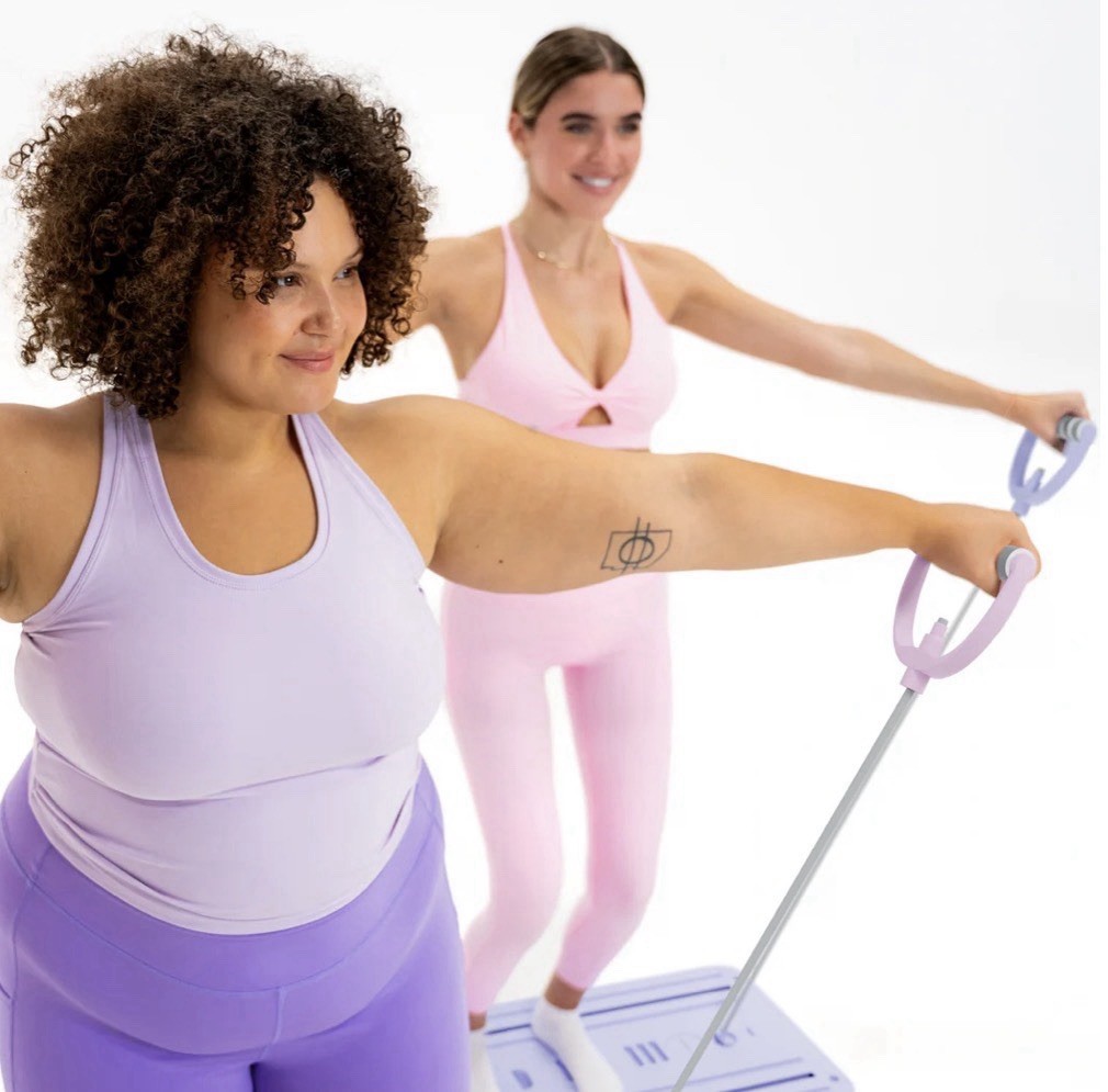 LHANEL F/T PILATES REFORMER PLATE SET MSRP $300~NEW IN BOX