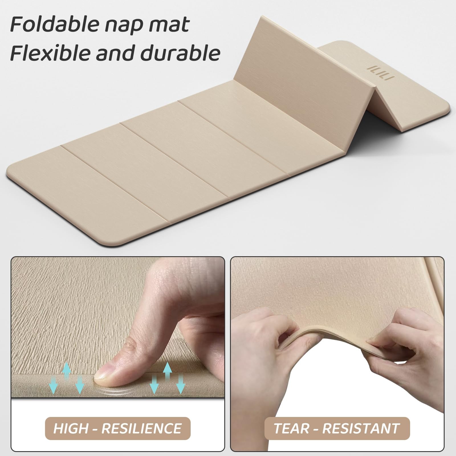 Foldable Yoga Mat 71 * 24 * 0.3 » – TPE Non-Slip Fitness Mat for Home，Waterpr…