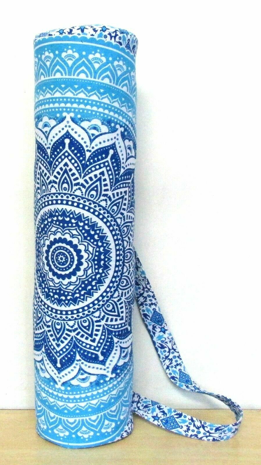 Indian New Best Quality Mandala Yoga Bag Beach Gym Mat Carrier Bags With Shoulde