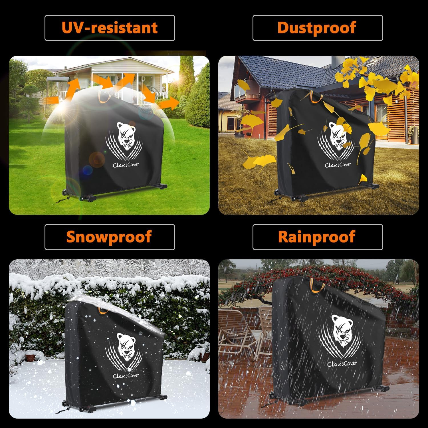 Exercise Bike Cover Waterproof Outdoor,Dust Poof,Drawstring,Storage Bag | Statio