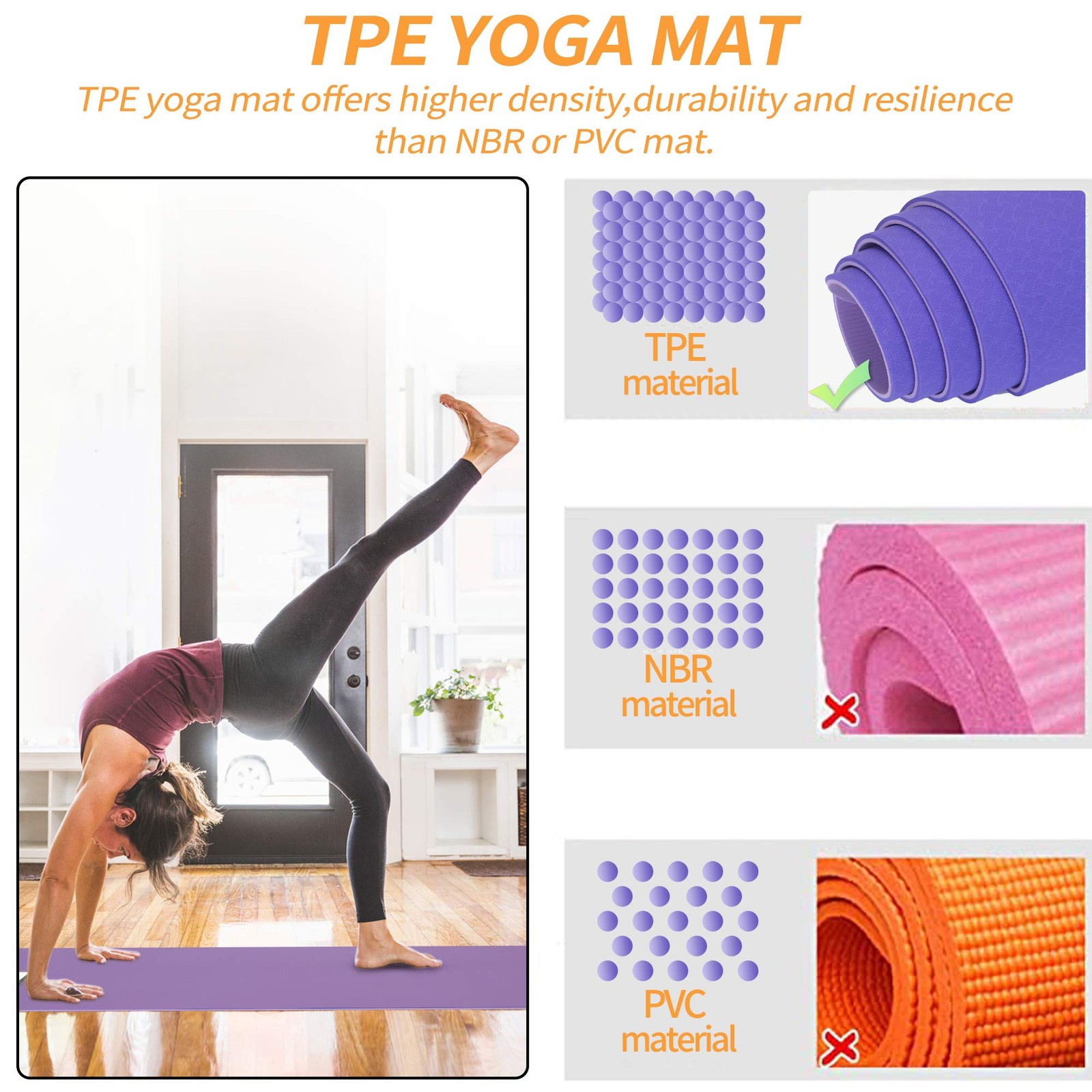 Yoga Starter Kit 11piece Set With Yoga Blocks Strap Ball Mat Carrying Strap Net