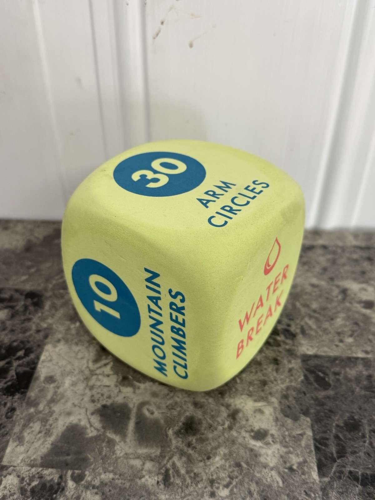 Small, Green Foam Exercise Block. Great Condition. See Photos.