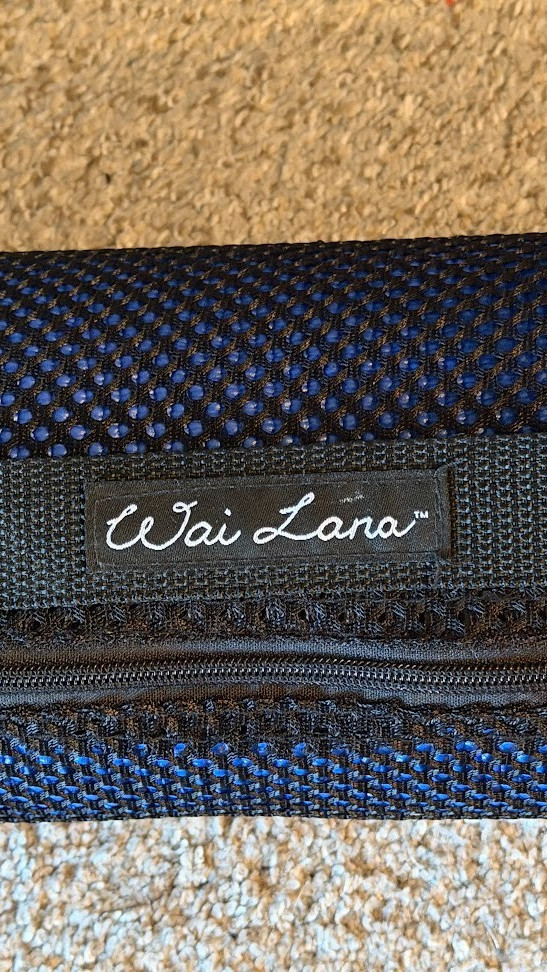 WAI Lana Sports Tote Yoga Equipment,Black Large Mesh Sport