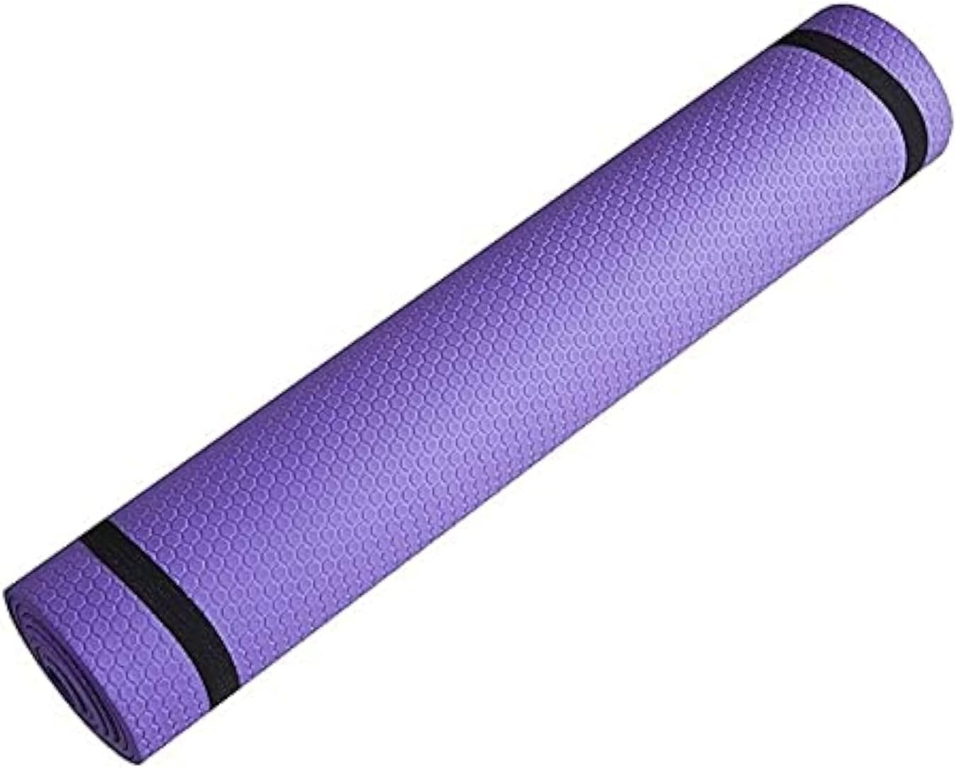 Yoga Mat Anti-skid Sports Fitness 6MM Thick EVA Comfort Foam 6mm-purple