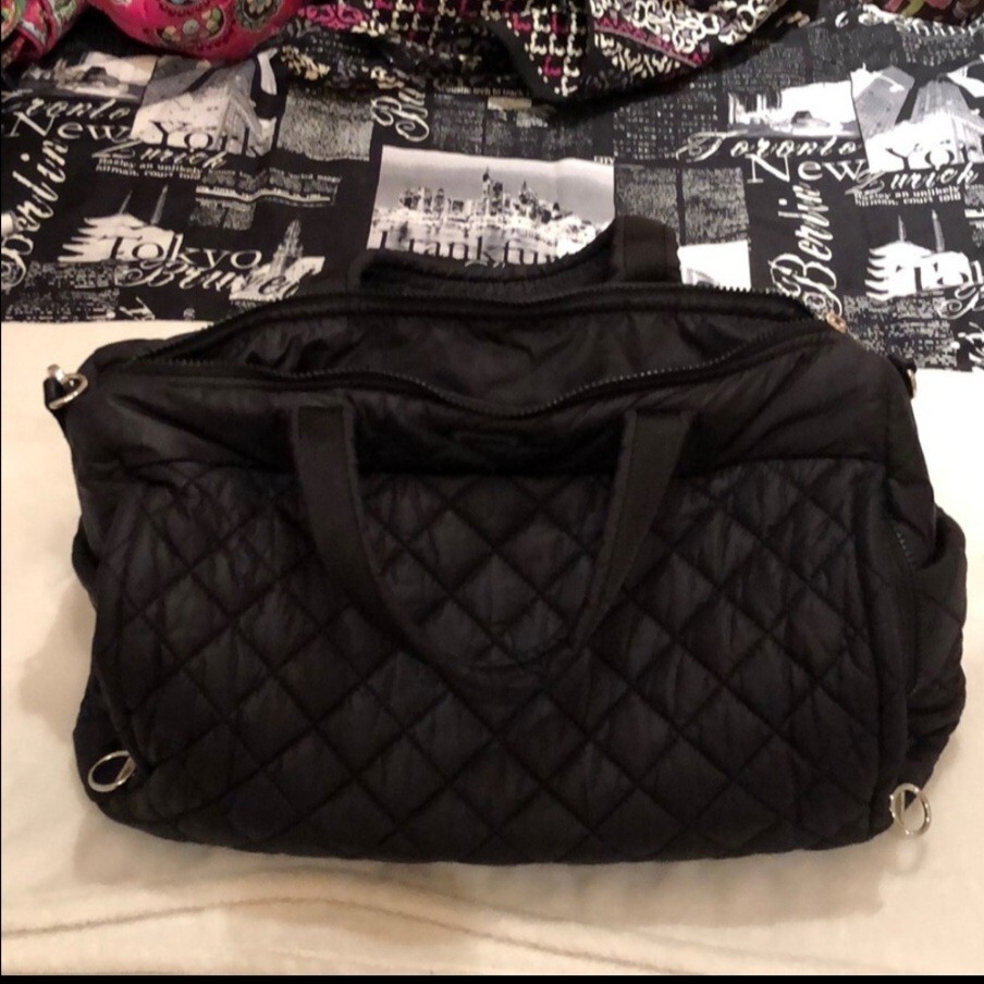 HTF Michael Kors Quilted Yoga Bag RARE one of a kind in EUC