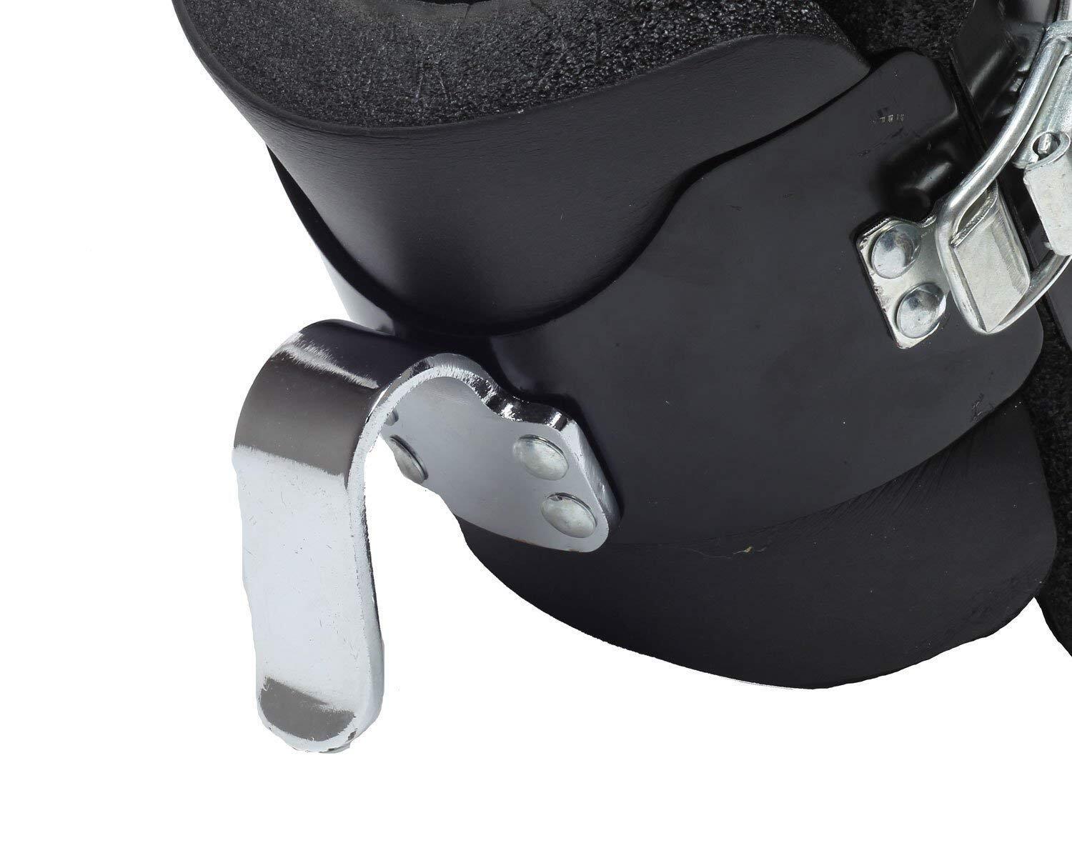 Anti Gravity Inversion Boots For Ab Crunch, Abdominal Sit Up, Hooks Bar Therapy