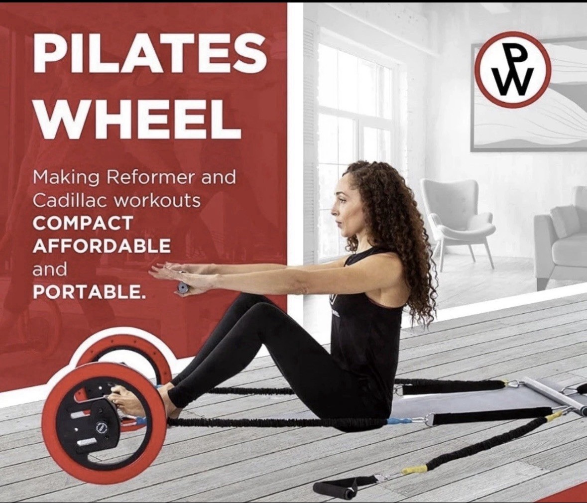 Brand New Pilates Wheel DLX Unit