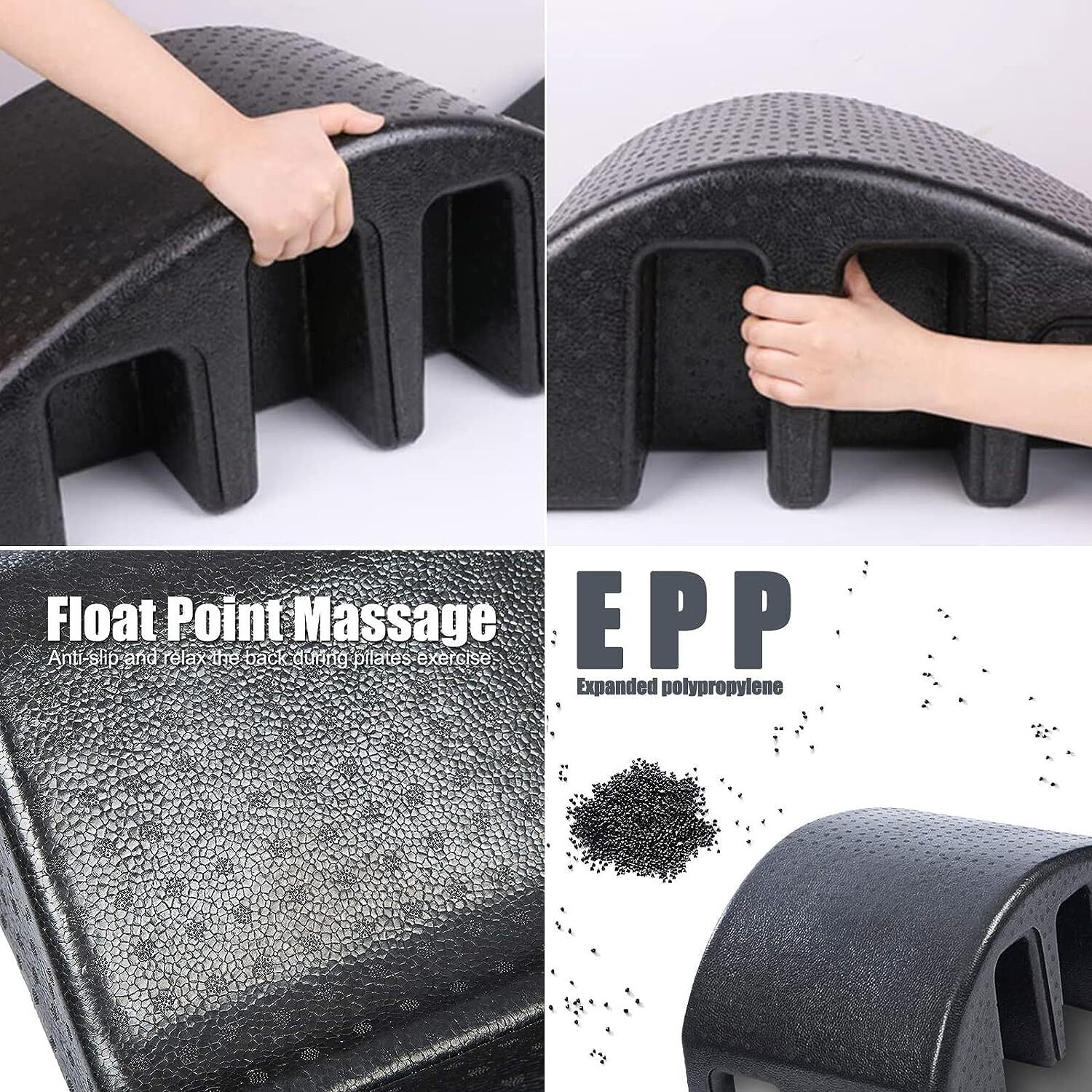Pilates Spine Corrector Barrel Home Gym Fitness Yoga Training Accessories