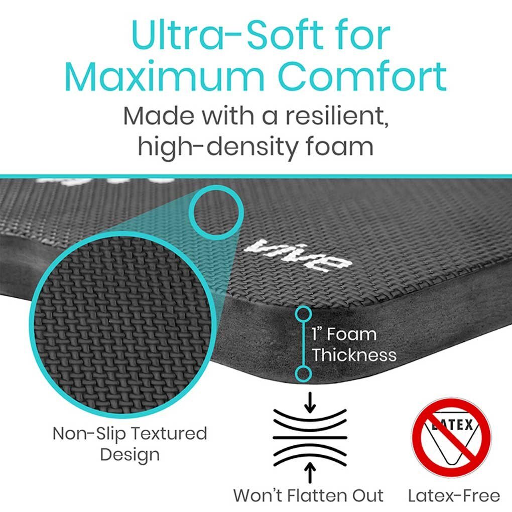 Thick Kneeling Pad Cushion Seat Knee Mat Foam for Home, Garden, Yoga