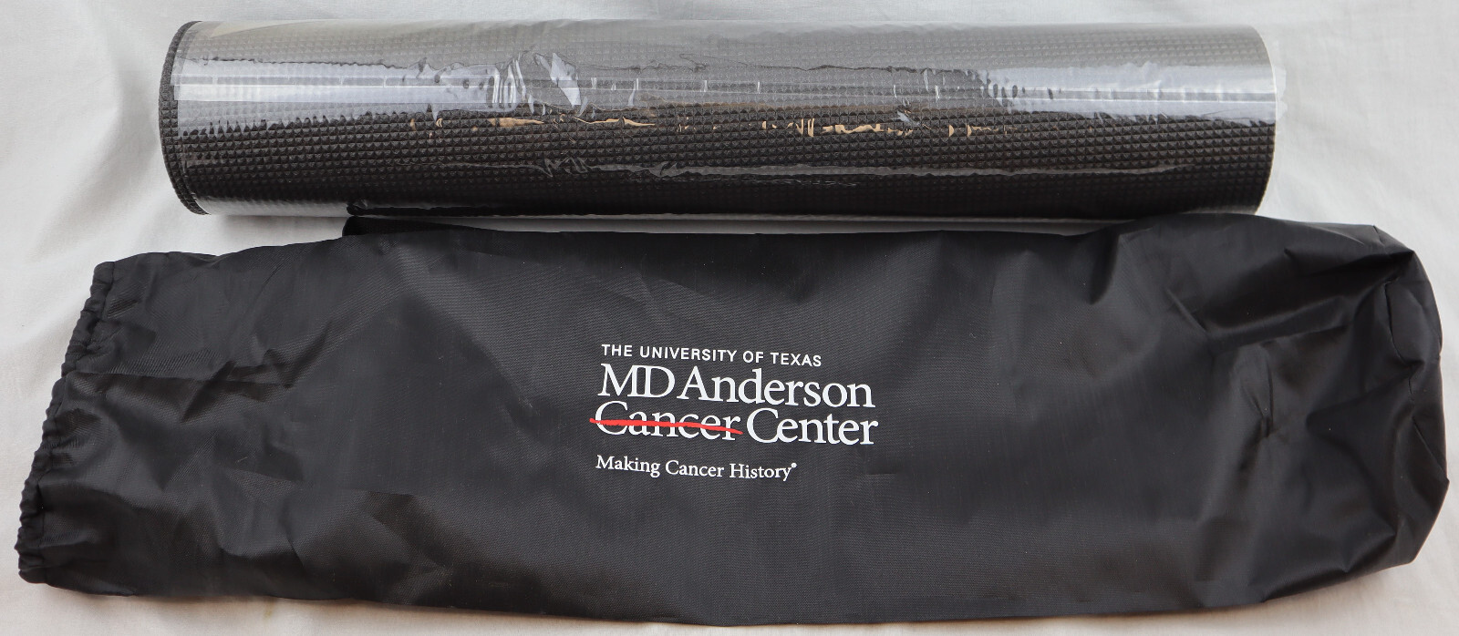 Yoga Mat with Carrying Case ~ University of Texas MD Anderson Cancer Center NEW