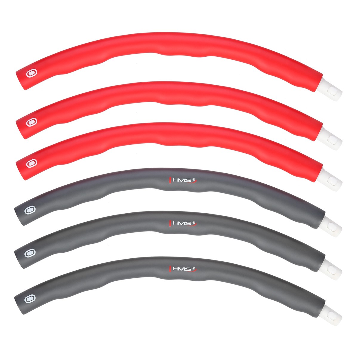 5907695540352 HHP002 RED GREY HULA HOP 1.2KG 100CM HMS HMS