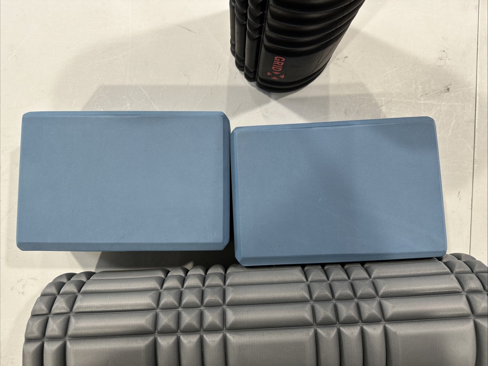 Mobility Equipment Set – Soft & Firm Foam Roller, Lacross Balls, Yoga Blocks
