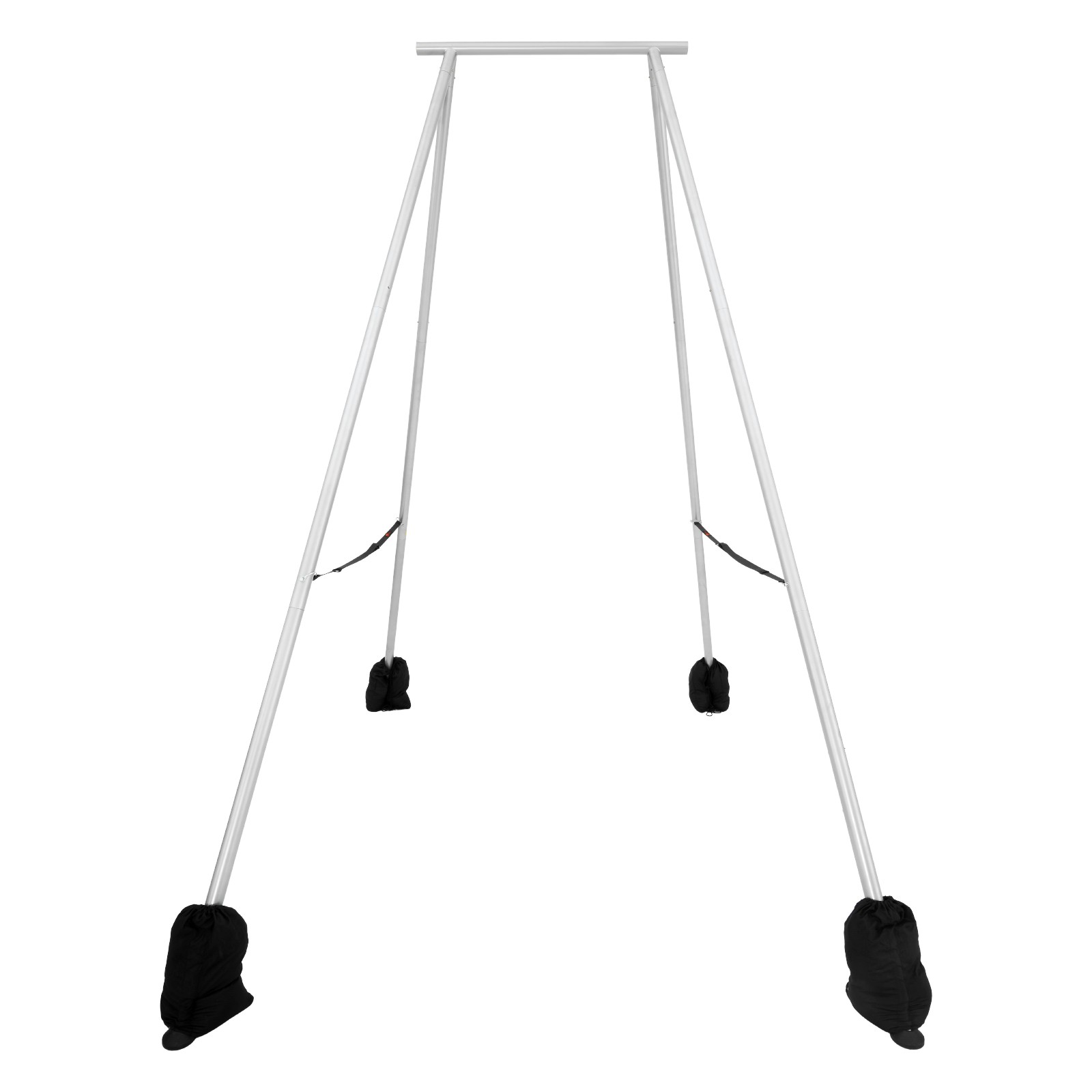 9.6ft Yoga Swing Frame Aerial Silk Stand 551 lbs Non-Slip Base Detachable