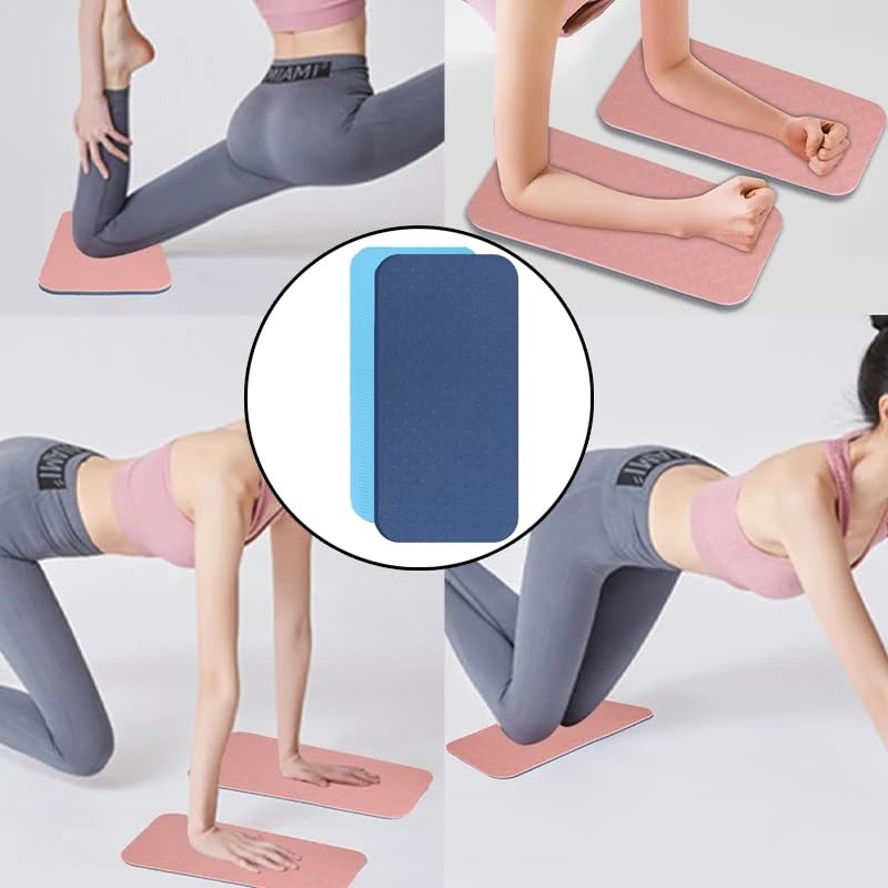2 Pack Yoga Knee Pads Plank Elbow Pad Plank Board Elbow Cushion Cover Foam 8m…