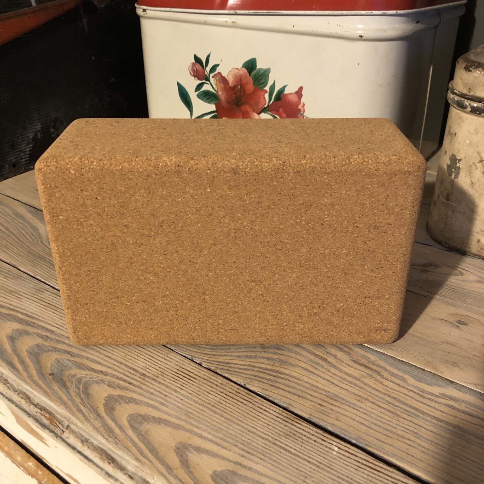 Hugger Mugger Solid Cork Yoga Block New With Out Tags