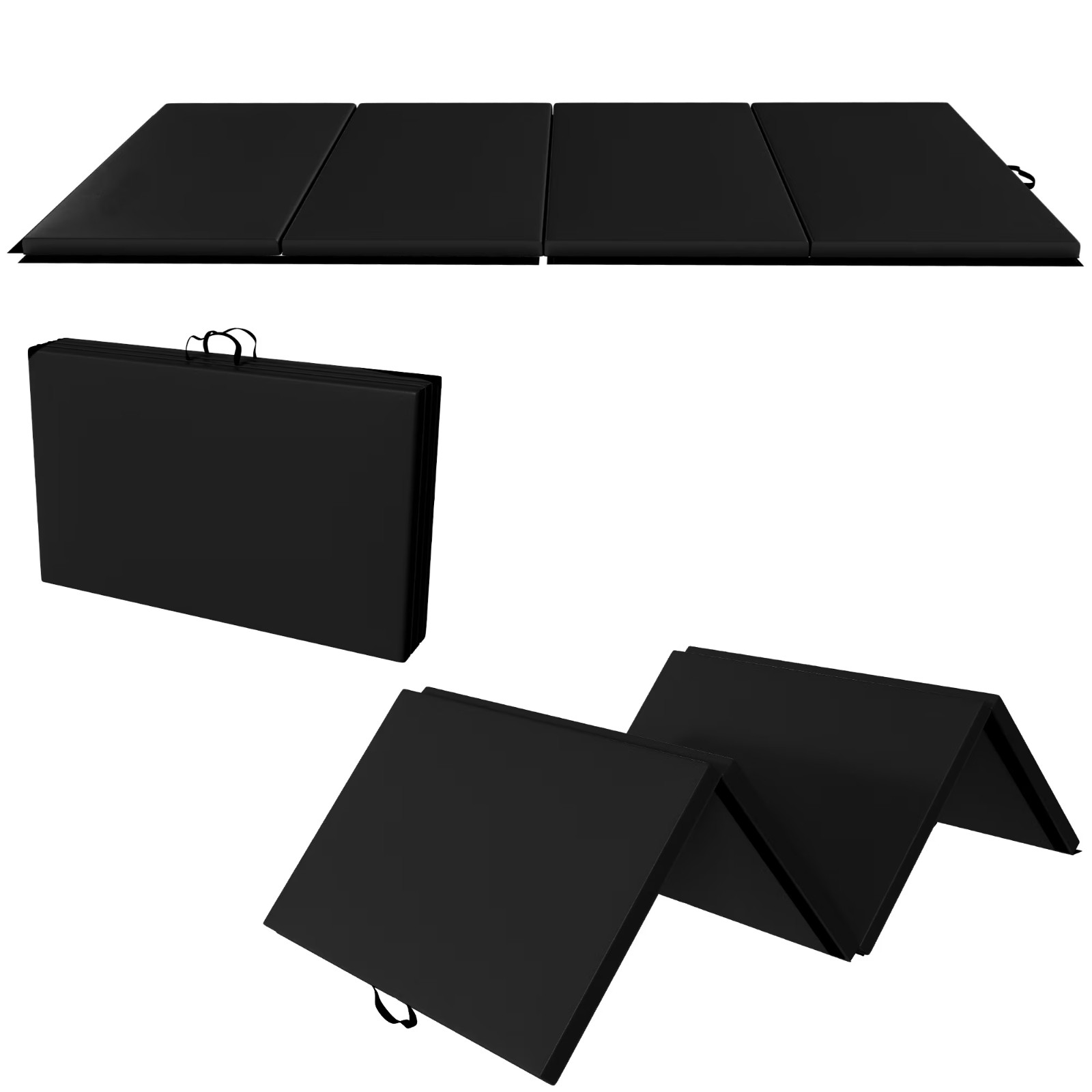 Versatile 4&rsquo;x8&rsquo;x2&Prime; High-Density Gym Mats – Extra Thick, Anti-Tear, Easy-Clean, F