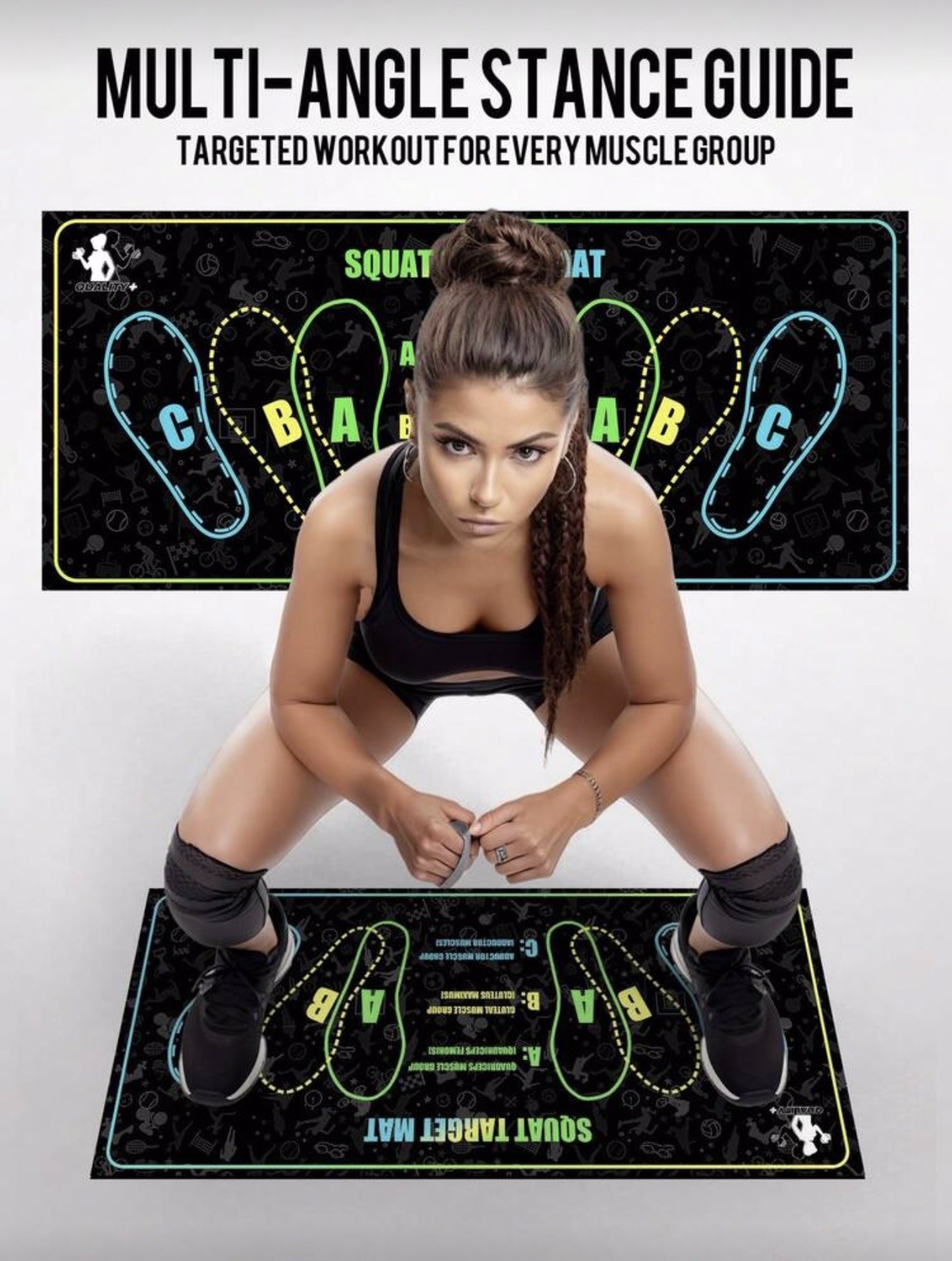 Silicone Yoga Mat Non Slip Waterproof 1000GSM Home Gym Fitness Pad Colors Set XL