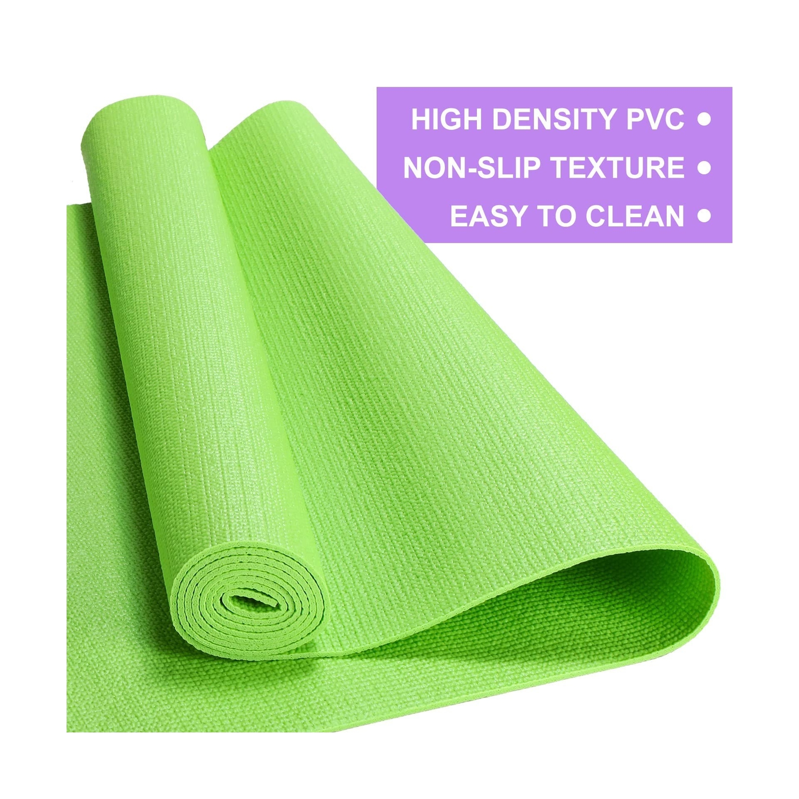 Funtery 16 Pcs Thick Yoga Mat Bulk, 68 » x 24 » x 3mm Exercise Workout Mat No…