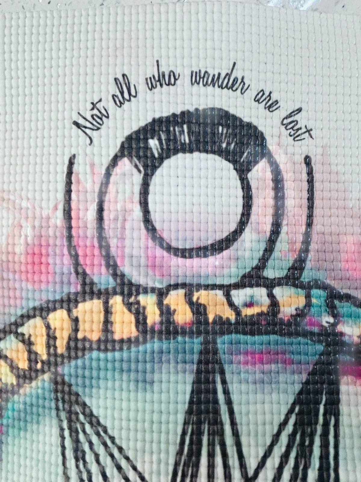 Not All Who Wander Are Lost Dreamcatcher Yoga Mat La Vie Boheme Yoga Rare HTF