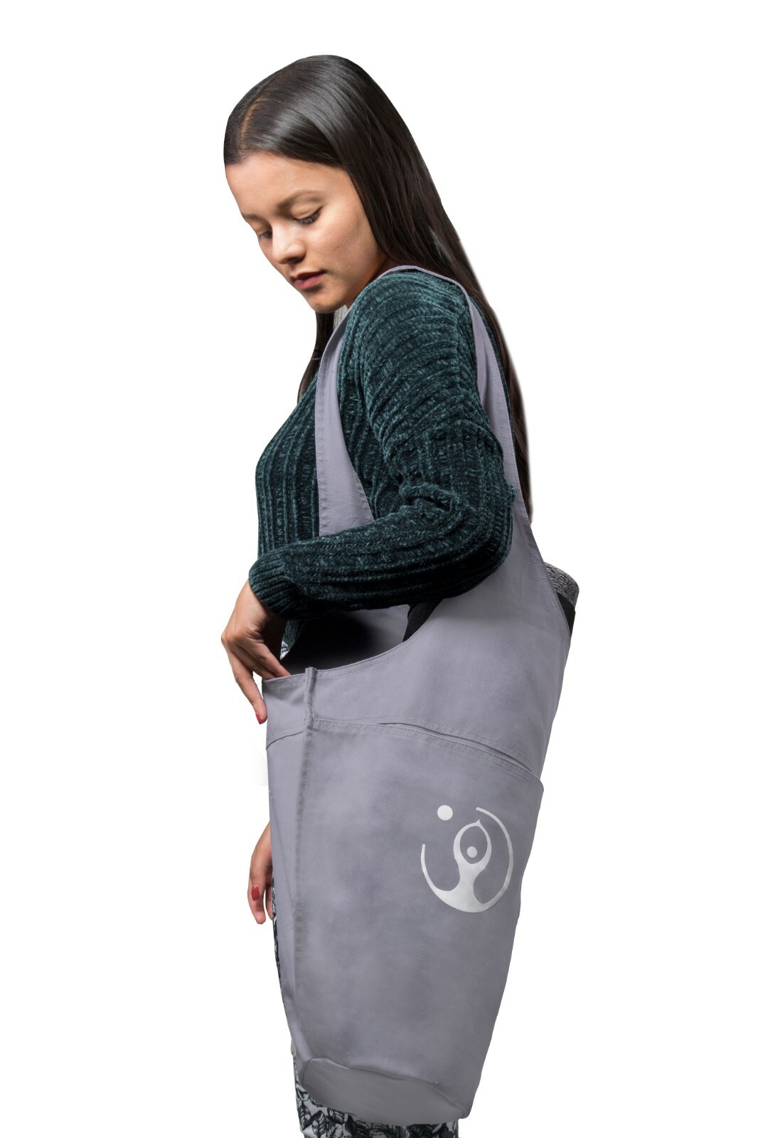 Yoga Mat Bag Tote Carrier, Long Strap Bundle, Large Yoga Mat Bag, Fit all Mats,