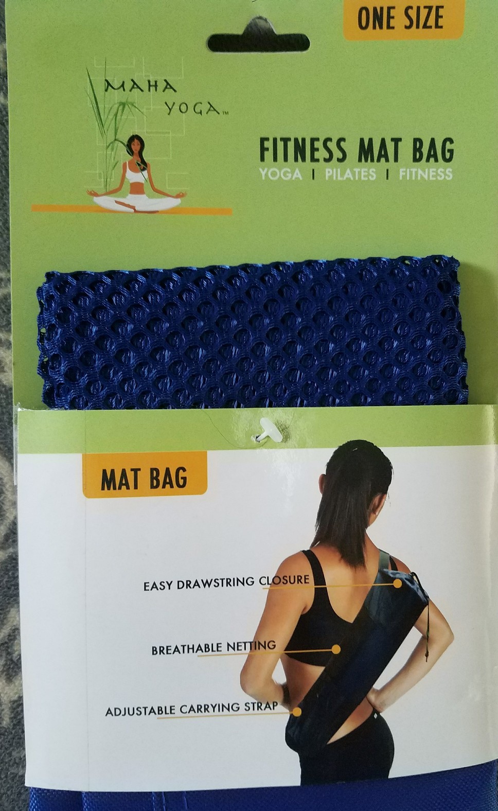 Maha Fitness mat Yoga Bag for Carrying Easily and Comfortably Pilates fitness
