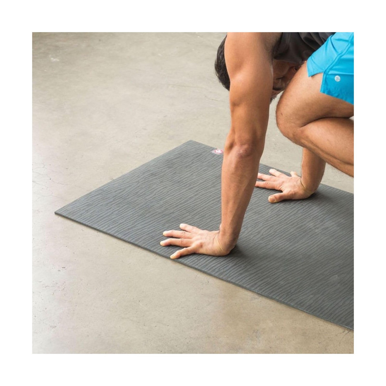 Manduka eKOLite Yoga Mat 71&Prime; – 4mm | Natural Rubber | Eco-Friendly | Soft Tex…
