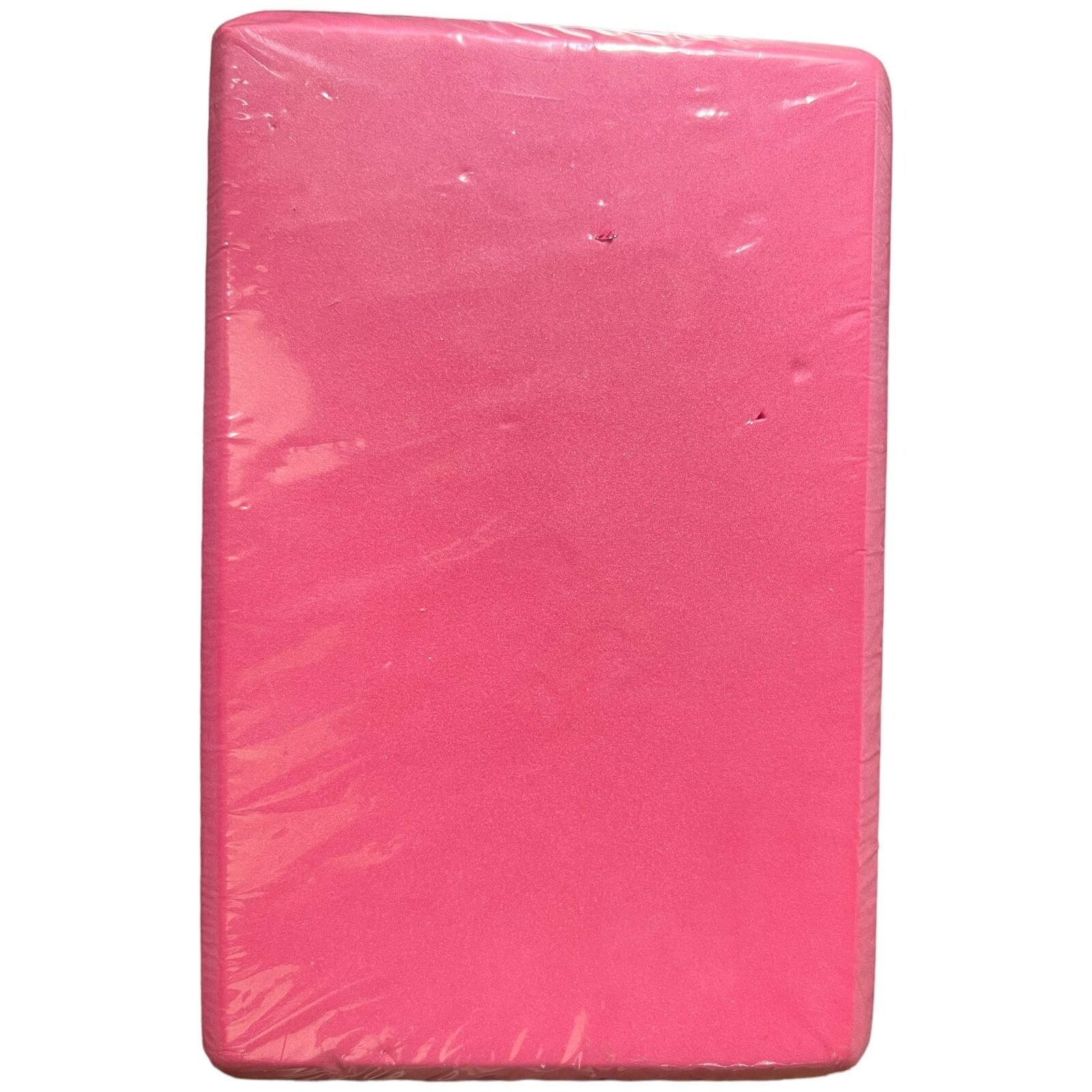 Pink Yoga Block High Density EVA Foam Brick Gym Fitness Pilates Stretching 9x6x3