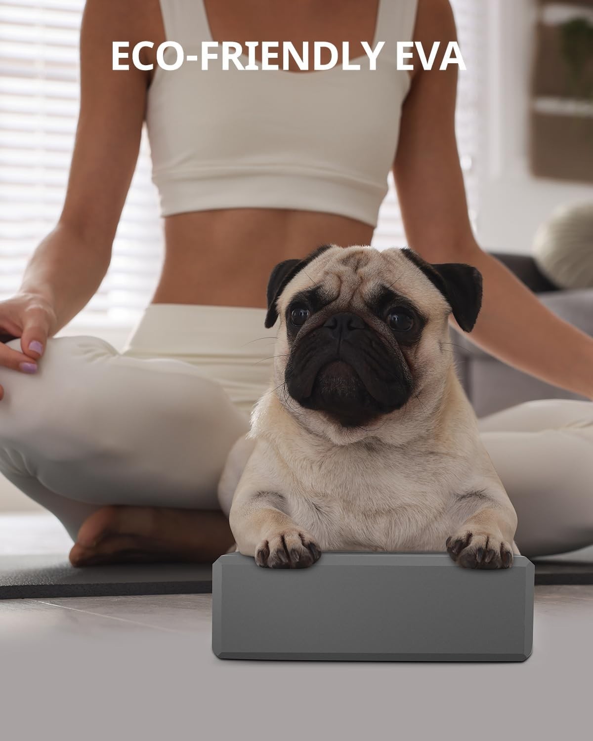 Soft Non-Slip Yoga Blocks 2 Pack