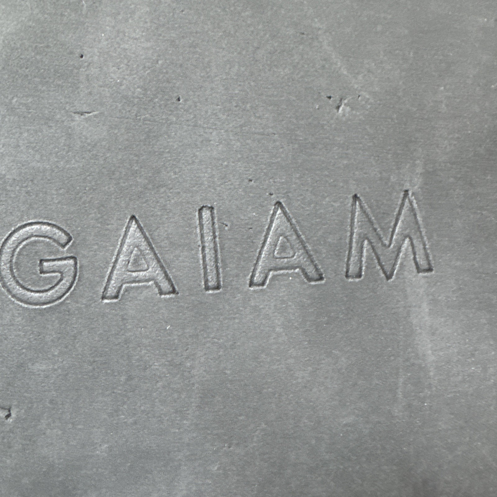 Gaiam Yoga Block Supportive Foam Soft Non-Slip Surface Mediation – Gray