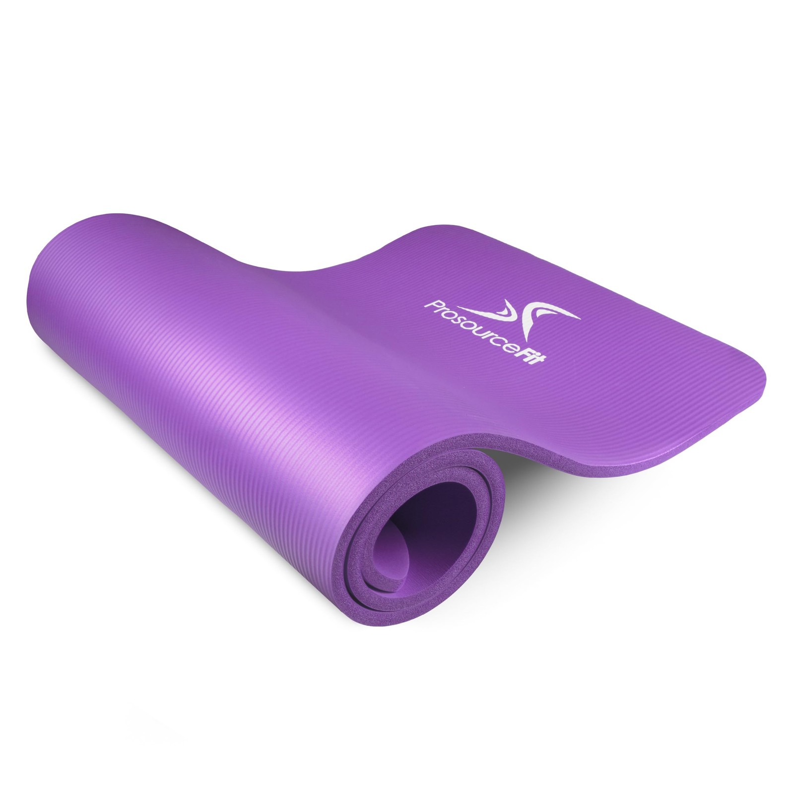 ProsourceFit Extra Thick Yoga and Pilates Mat ½” (13mm), 71-inch 1/2&Prime;, Purple