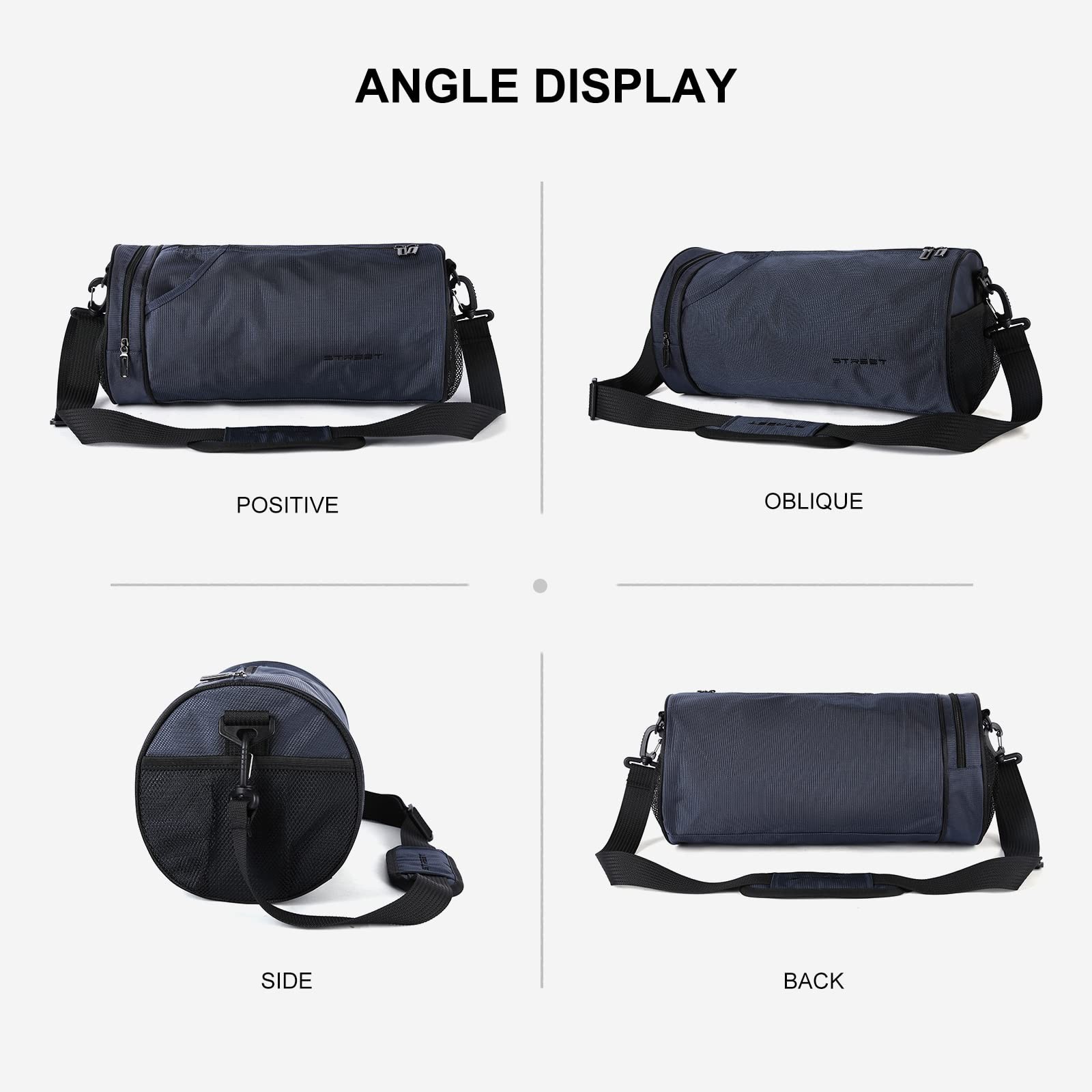 Small Sports Gym Bag Workout Lightweight Mini Duffel Bags for Men and Women