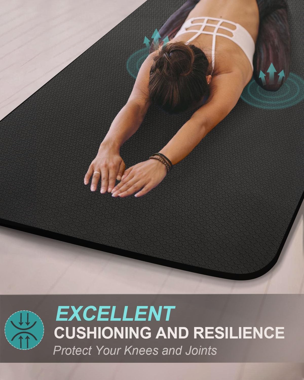 Extra Long & Wide Thick Yoga Mat for Tall Men & , 84 » x 32 » x 7mm Oversized…