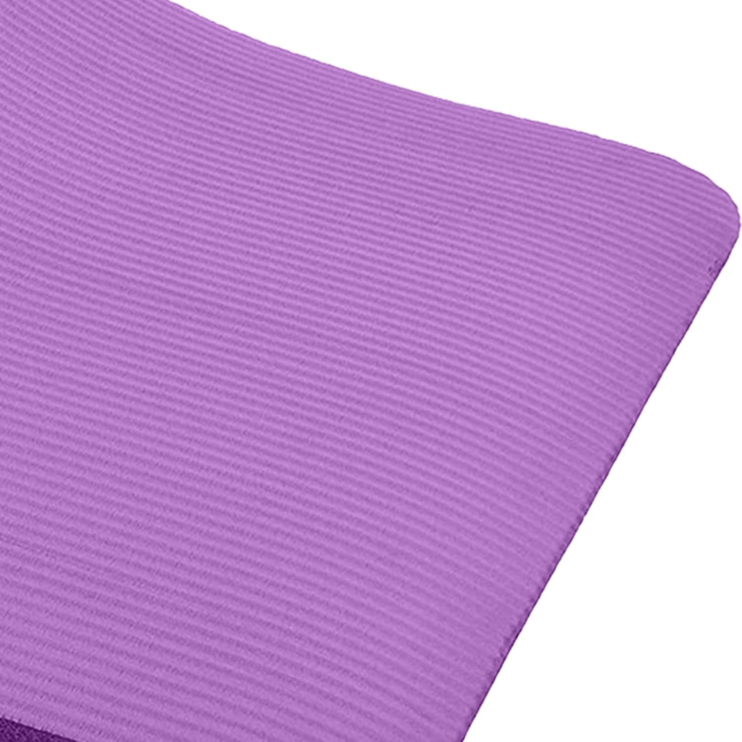 Balancefrom Yoga Mat, 1-Inch Extra Thick High Density Exercise Mat, Anti-Tear Ex