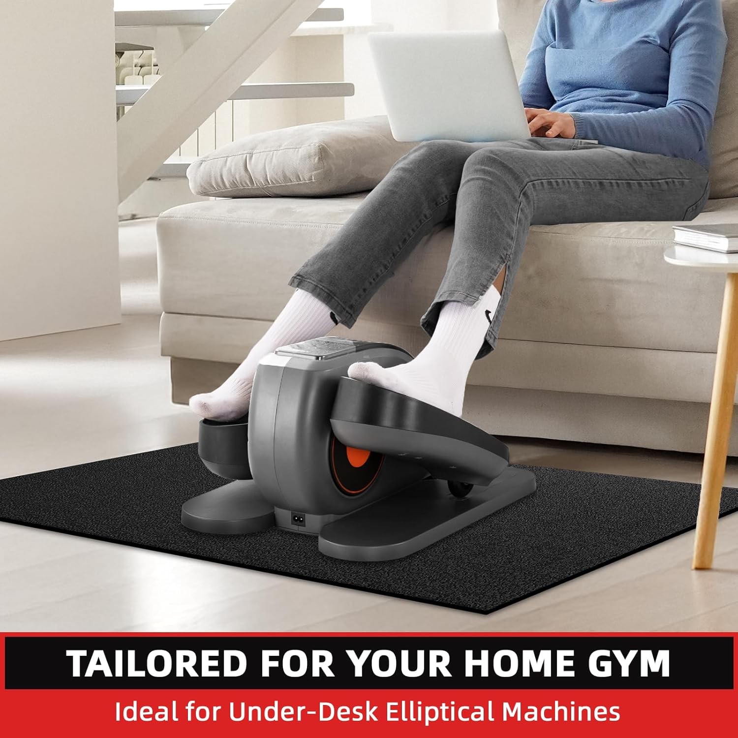 Treadmill Mat, 7&rsquo;x3&rsquo;/6&rsquo;x3&rsquo;/6&rsquo;x2.5&rsquo;/5.6&rsquo;x2&rsquo;/4&rsquo;x2&prime;, 6mm Thick Exercise Equipment