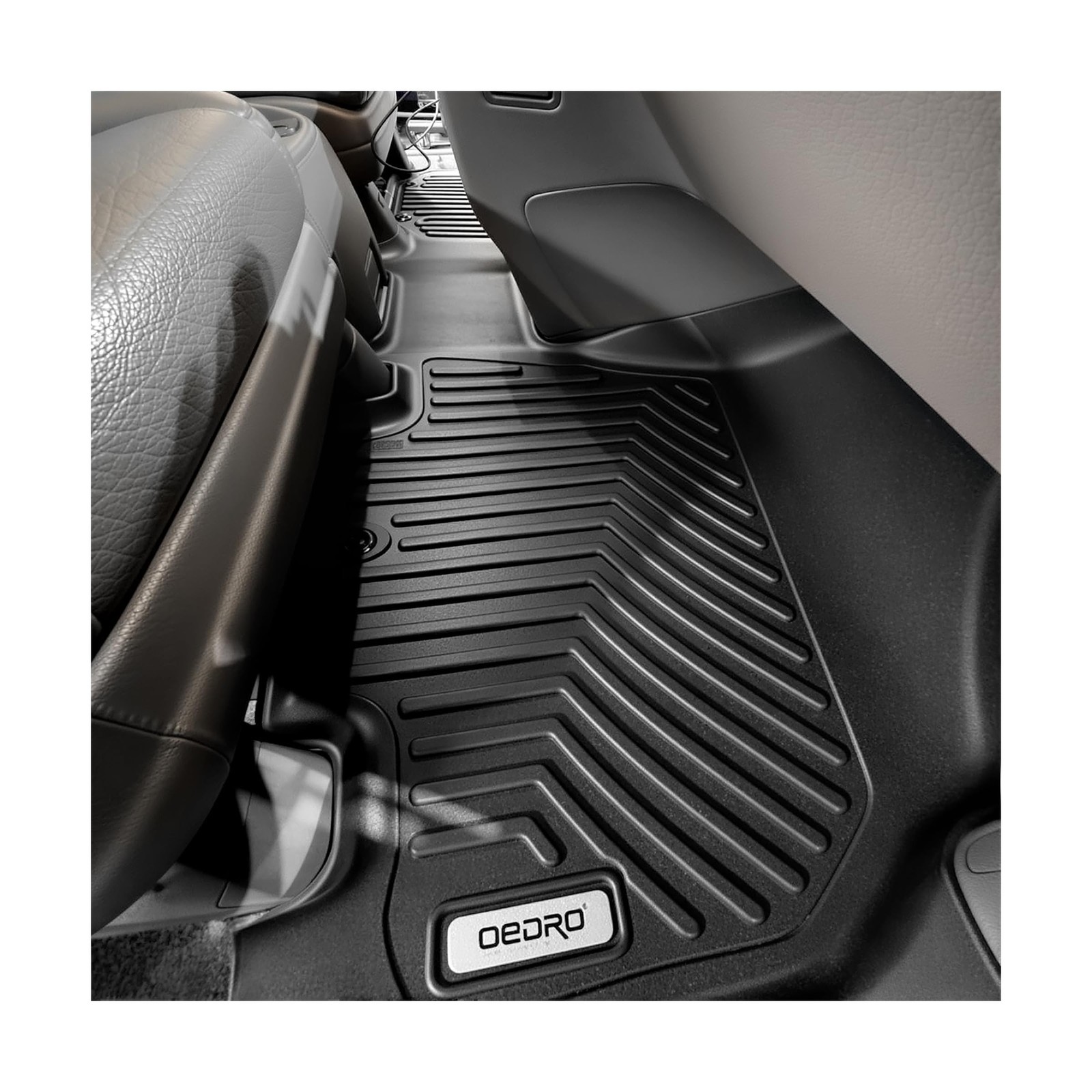 Floor Mats Fit For Honda Odyssey 11-17, 3-Row TPE Full Set