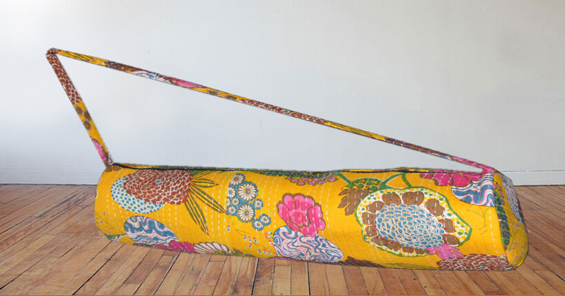 Running Fancy BohemianExercise Sports Cotton Body Kantha Yoga Bag