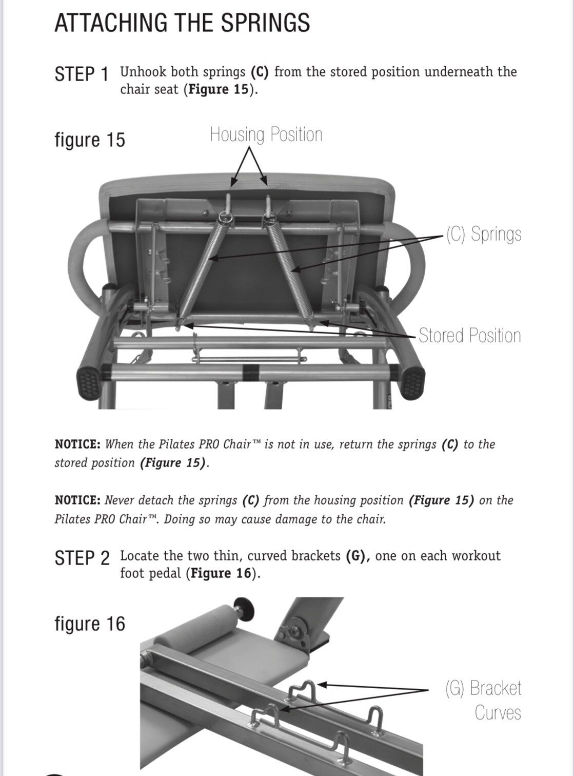 2ea Pilates Malibu / Life’s a Beach Chair Resistance Springs. Extra Heavy Duty!