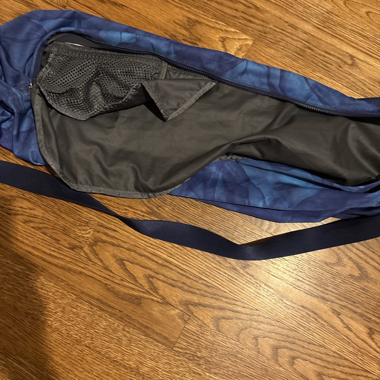 🌼Lululemon The Yoga Bag O/S Midnight Mulle Multi Color Pockets rare