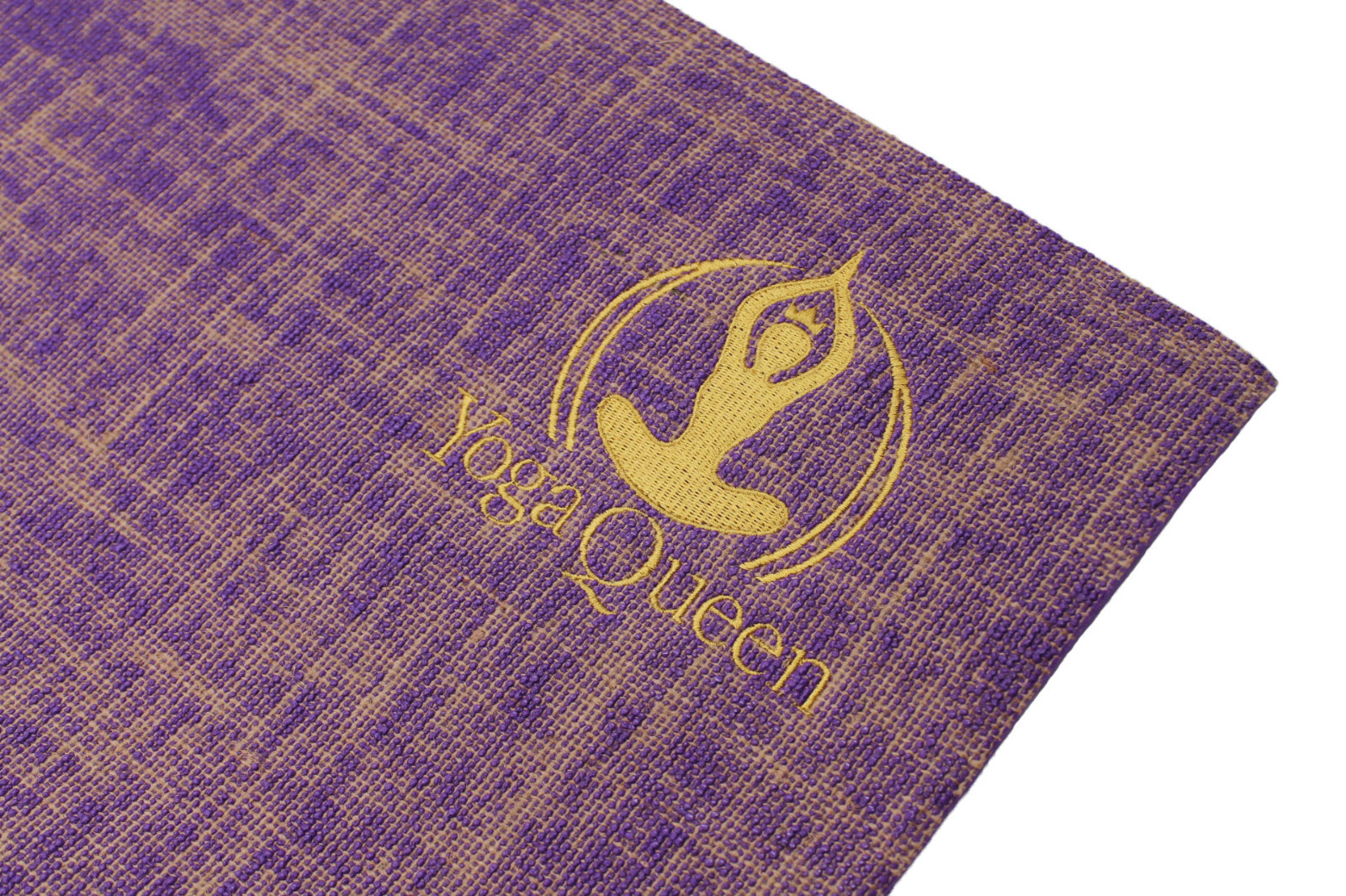 Jute Yoga Mat – Purple