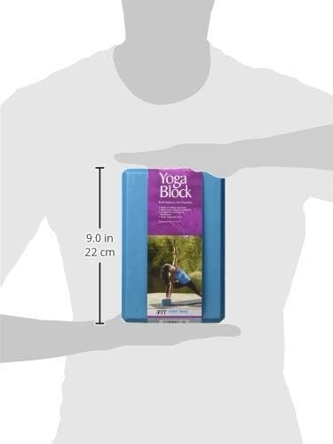 Lotus 2 Yoga Blocks, Build Balance And Flexibility (3&Prime; x 6&Prime; x 9&Prime;) [NEW]